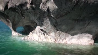 Genel Carrera dağ Patagonya Arjantin Lago Buenos Aires içinde mağara.