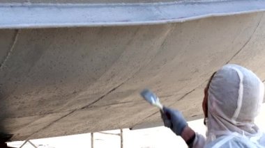 Alt boya metal alt gemi tersanesinde Moskova bağlantı noktası.