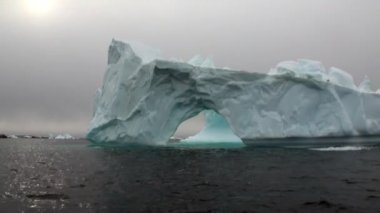 Darwin yalnızca benzersiz buzul Buzdağı Antarktika okyanusta kemer.