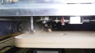 Endüstriyel mobilya üretimi için makine ahşap Cnc freze.