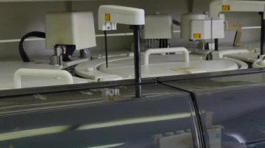 Kan testi ve Biyoloji Laboratuvarı Dna analizi için tıbbi donatım.