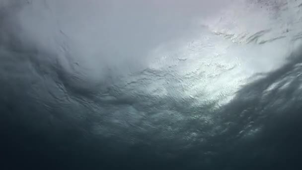 Superfície de água incrível fundo de paisagem do mar . — Vídeo de Stock
