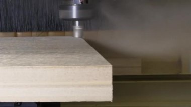 Endüstriyel mobilya üretimi için makine ahşap Cnc freze.
