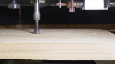 Endüstriyel mobilya üretimi için makine ahşap Cnc freze.