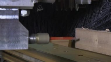 Endüstriyel mobilya üretimi için makine ahşap Cnc freze üzerinde Delme.