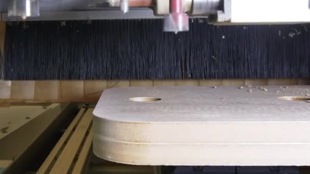 木工産業機器 Cnc タイムラプス ビデオ. — ストック動画