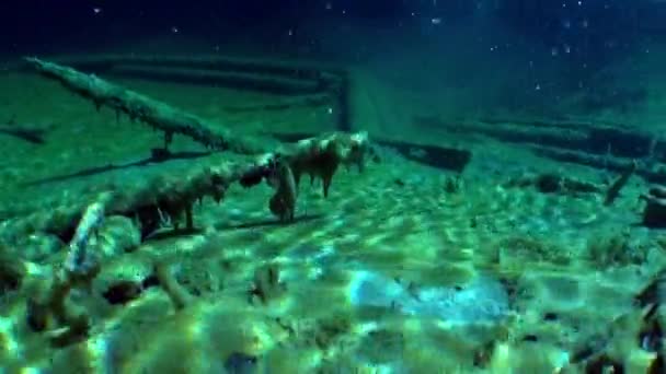 Fernsteinsee górskie jezioro podwodne Tyrol Austria. — Wideo stockowe