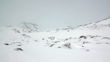 İnanılmaz Buz Arctic çöl manzarada.