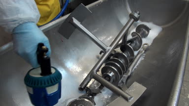 Temizleme ve yıkama profesyonel endüstriyel kıyma makinesi fabrikası.
