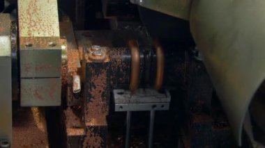 Bükme ve endüstriyel Cnc makine fabrikası metal tüp kesme.
