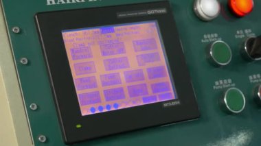 Denetim Masası sanayi Cnc makine fabrikası.