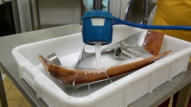 Temizleme ve yıkama salata Mikser Makinası üretim.