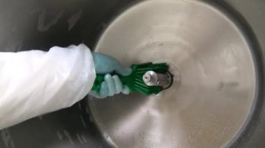 Temizleme ve yıkama salata Mikser Makinası üretim.