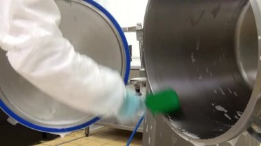 Temizleme ve yıkama salata Mikser Makinası üretim.