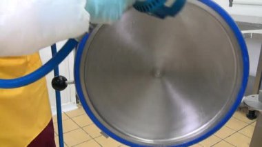 Temizleme ve yıkama salata Mikser Makinası üretim.
