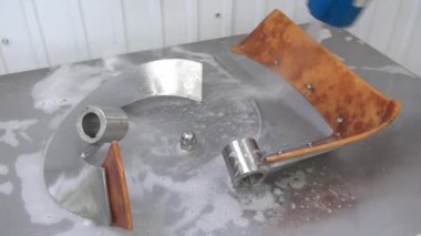 Temizleme ve yıkama salata Mikser Makinası üretim.