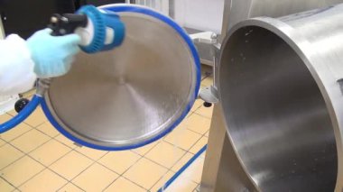 Temizleme ve yıkama salata Mikser Makinası üretim.