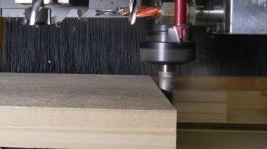 Endüstriyel mobilya üretimi için makine ahşap Cnc freze.