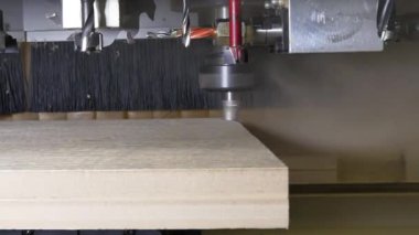 Endüstriyel mobilya üretimi için makine ahşap Cnc freze.
