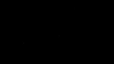 Siyah arkaplanda kırmızı havai fişek.