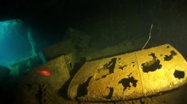 Chuuk Adaları 'ndaki Pasifik Okyanusu' nun enkazı..