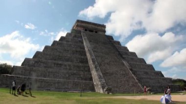 Kukulkan Tapınağı Chichen Itza Mexico Yucatan.