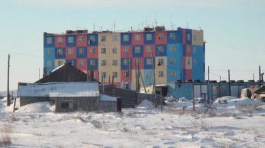 Çukotka Rusya 'nın kuzeyindeki Anadyr şehri.