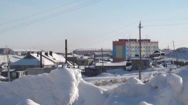 Çukotka Rusya 'nın kuzeyindeki Anadyr şehri.