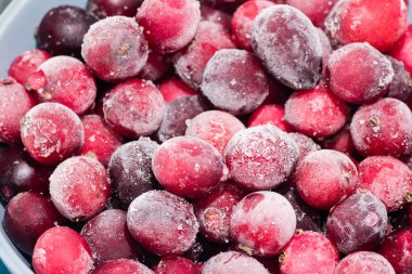 Dondurulmuş çilek portre