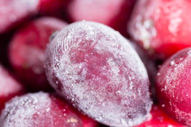 Dondurulmuş çilek portre