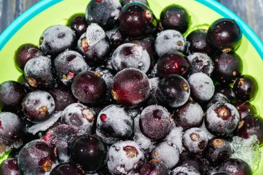 Dondurulmuş çilek portre