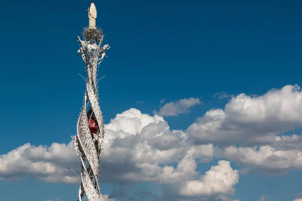 Torre elicoidale alta d'argento Santa Rosa (o macchina ) — Foto Stock