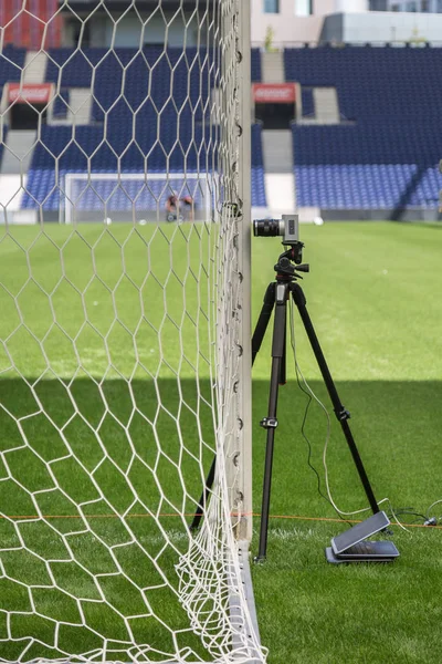 Devices and Equipments for New Goal Post Line Technologies in Em — Stock Photo, Image