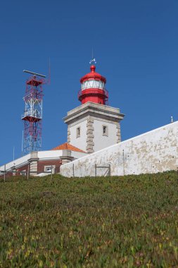 Cabo da Roca 'daki Deniz feneri, Sintra, Portekiz