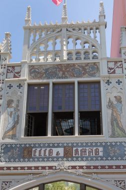 Ünlü Lello ve Irmao kitapçı Porto, Portekiz