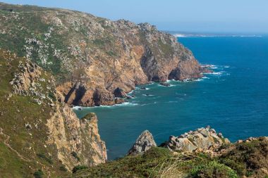 Cabo da Roca kıyı şeridi, Avrupa, Portekiz batı noktası