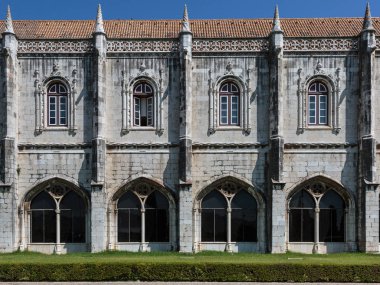 Ayrıntı Belem, Lizbon - Portekiz Jeronimos Manastırı