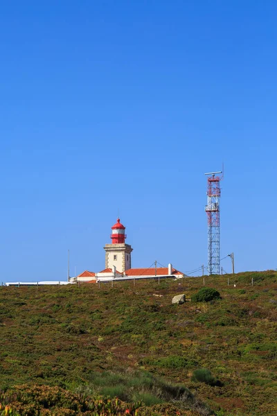 Latarnia morska w Cabo da Roca, Sintra, Portugalia — Zdjęcie stockowe