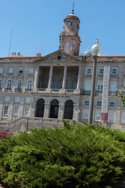 Palacio da Bolsa - Фондовая биржа - Порту, Португалия — стоковое фото