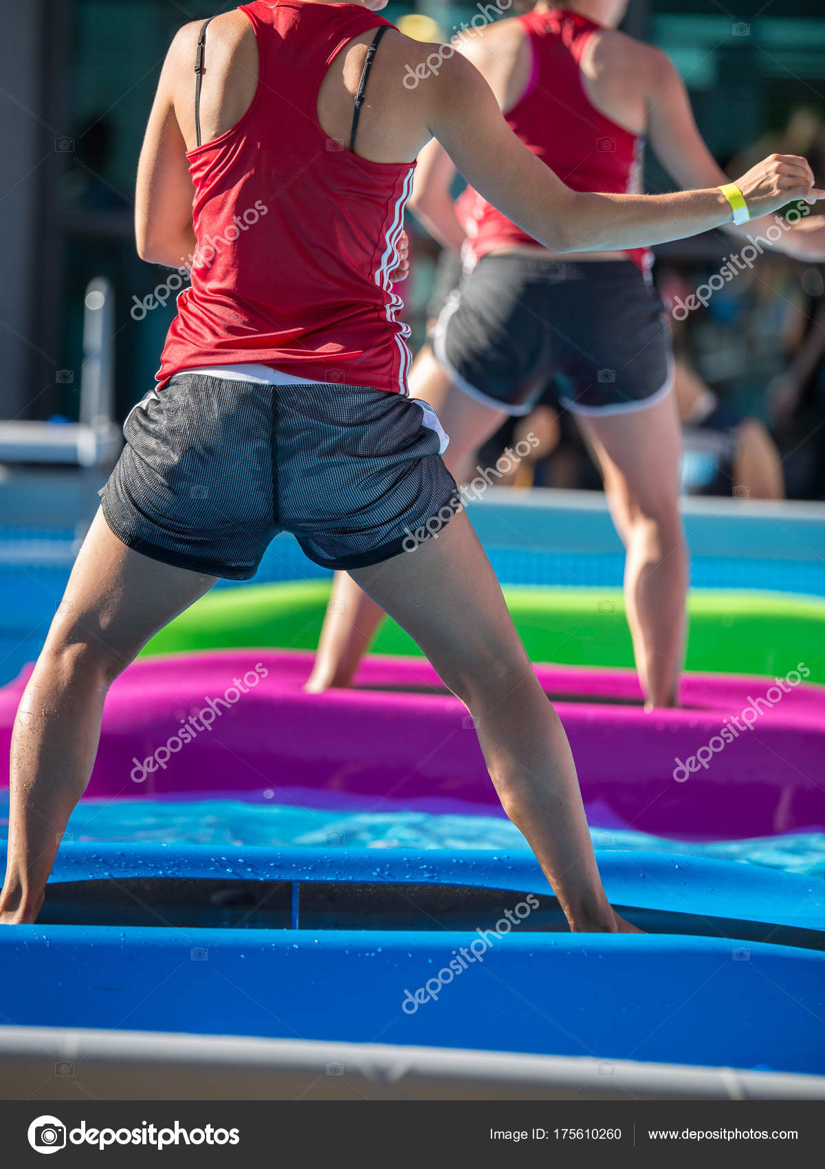 floating fitness mat