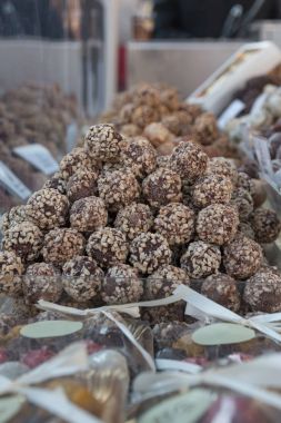 Grup Belçikalı Pralines, tatlı çikolata Truffles
