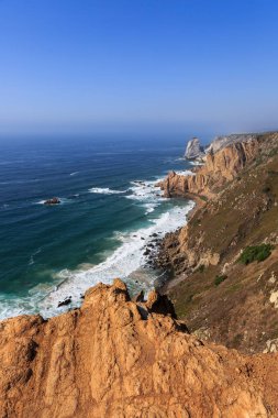 Cabo da Roca kıyı şeridi, Avrupa, Portekiz batı noktası