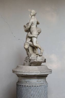 Satiro ve Naiade Giardino Ducale di Parma - İtalya heykelleri.