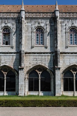 Ayrıntı Belem, Lizbon - Portekiz Jeronimos Manastırı