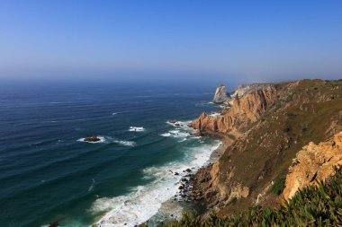 Cabo da Roca kıyı şeridi, Avrupa, Portekiz batı noktası
