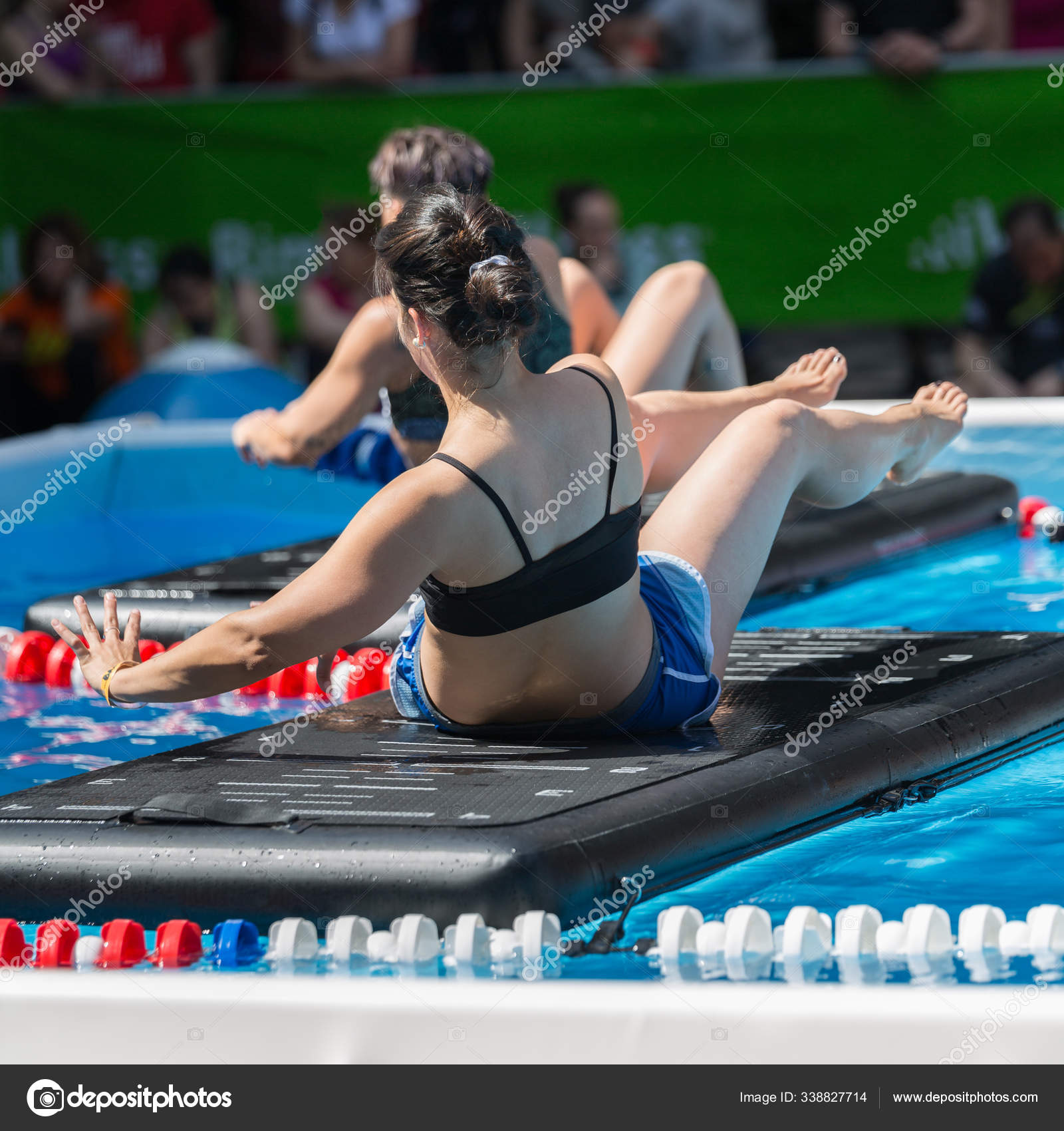 floating fitness mat