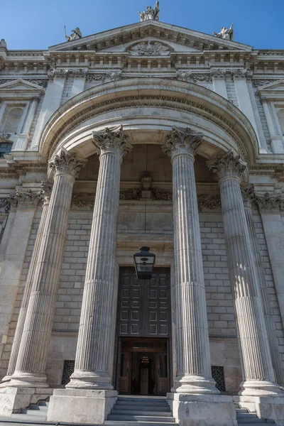 Catedral San Pablo Puerta Linterna Exterior Columnas Londres — Foto de Stock