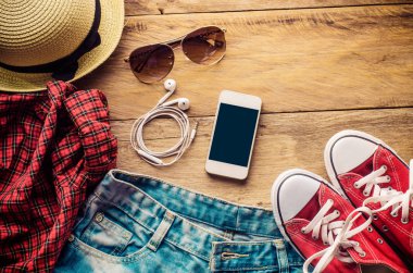 Seyahat Giyim Aksesuarları giyim boyunca seyahat için