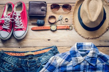 Seyahat Giyim Aksesuarları giyim boyunca seyahat için