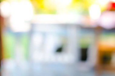 Masa oturma parkta bulanıklık